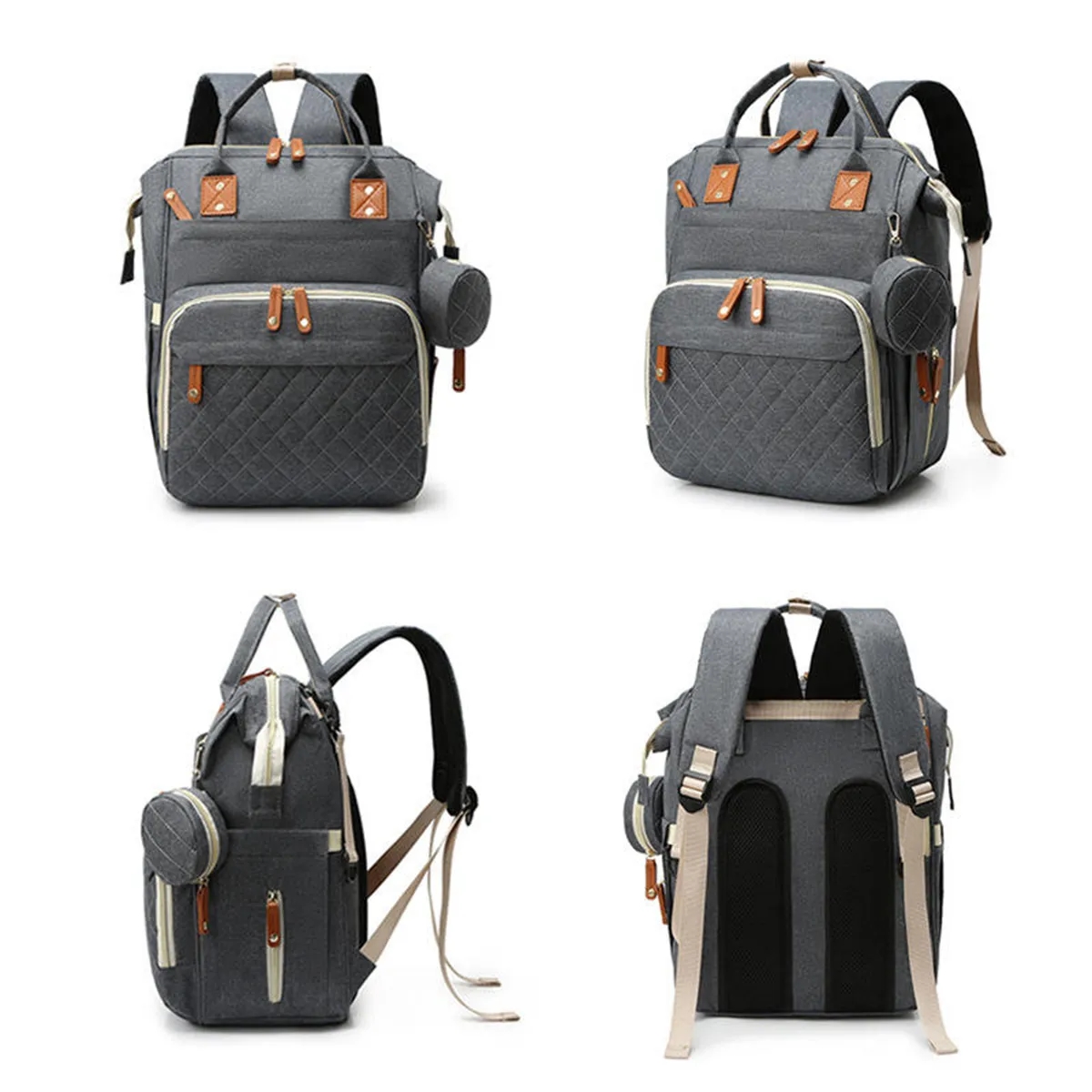 Diaper Bag Backpack with USB Charging Port 2