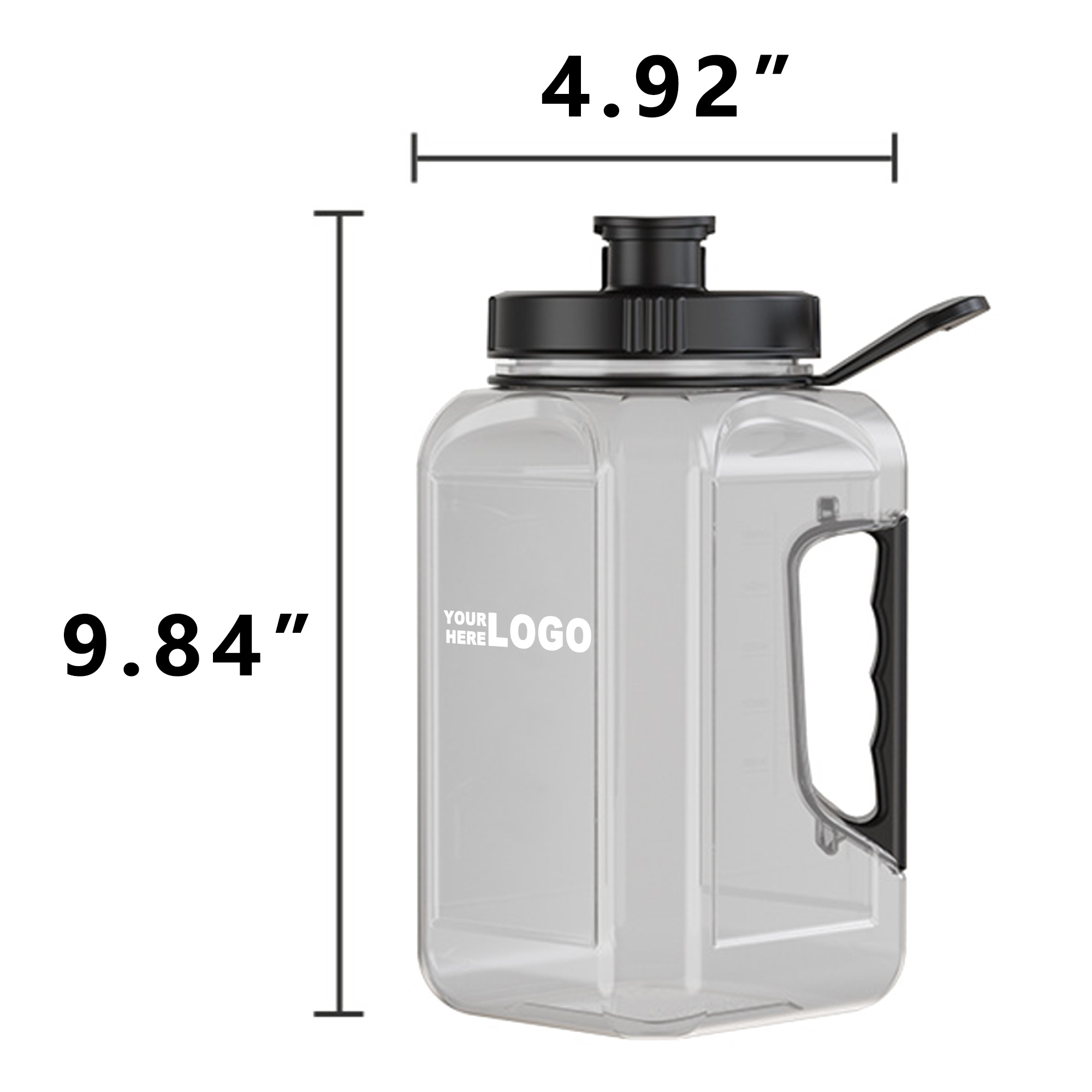 80oz Oversized Sports Hydration Bottle 1