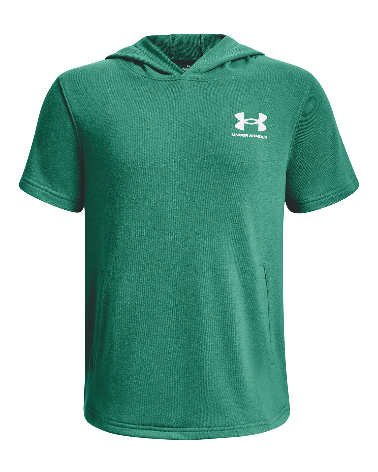 Boys' UA Rival Terry Short Sleeve Hoodie  3