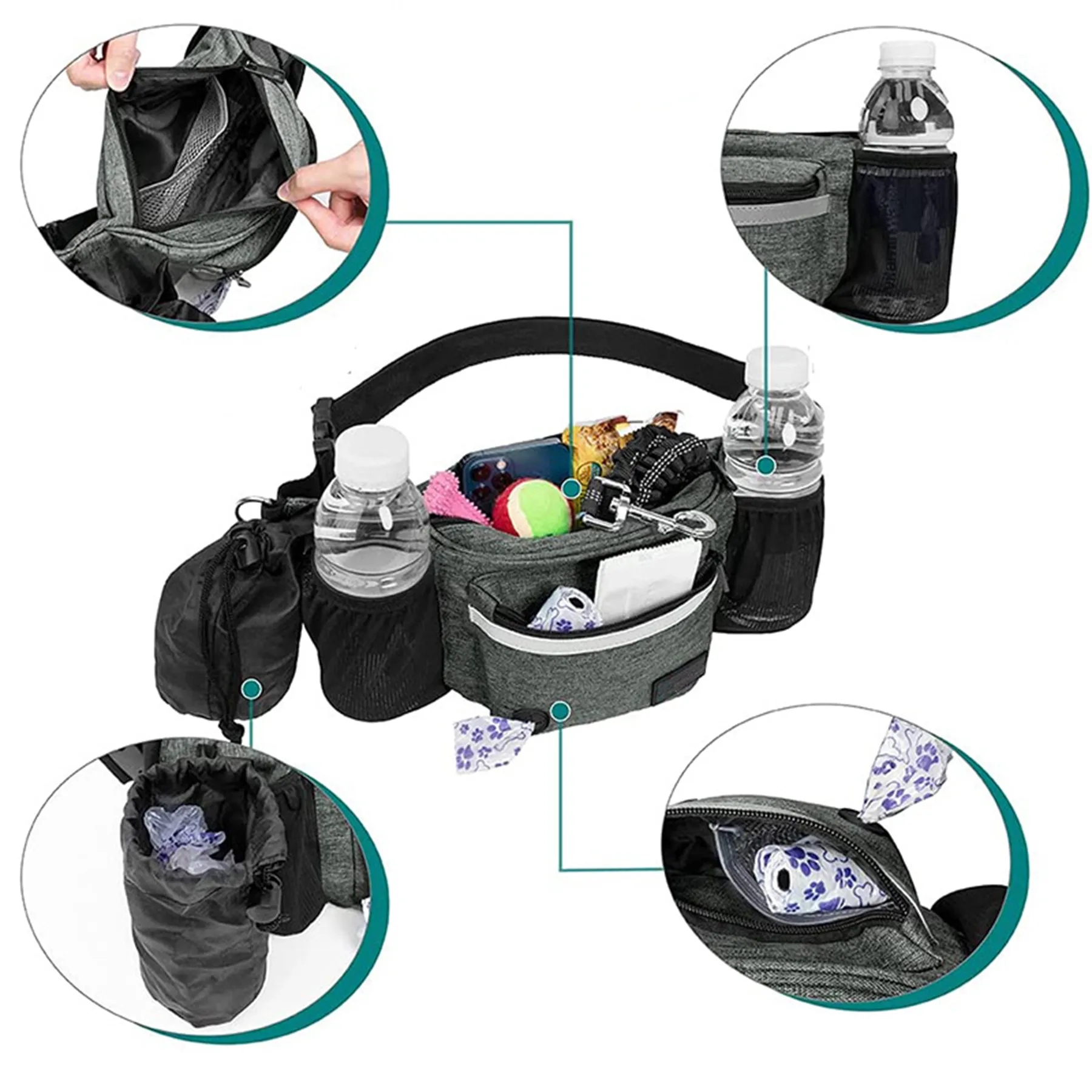 Oxford Foldable Fanny pack 2