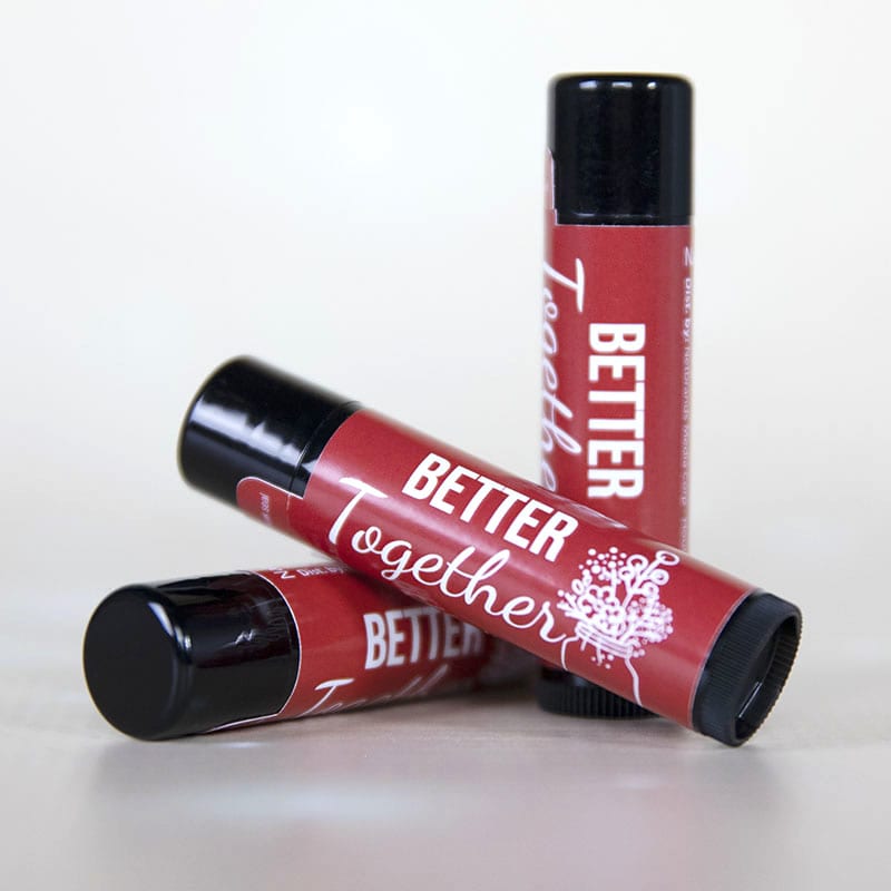 Natural Beeswax Lip Balm - One Imprint Color 5