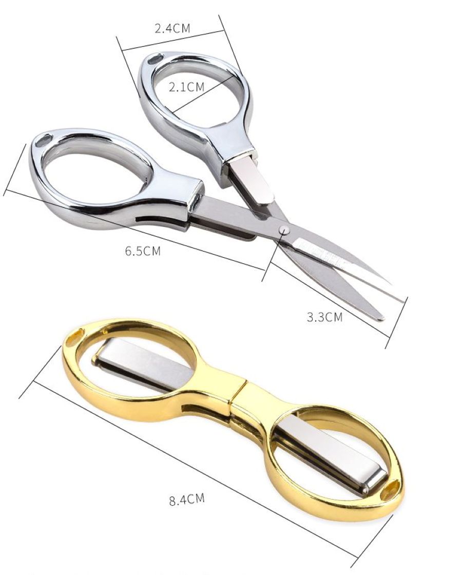 Folding Stainless Steel Scissors 2