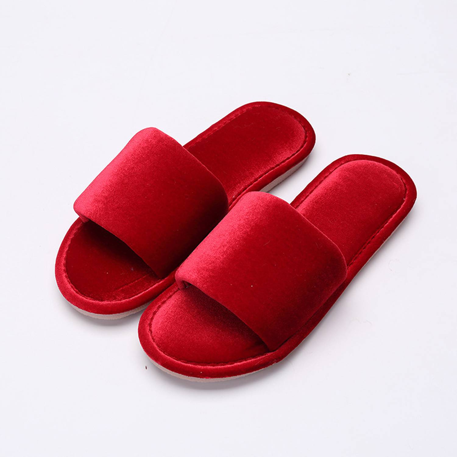 Velvet Non-Slip Indoor Slippers 9