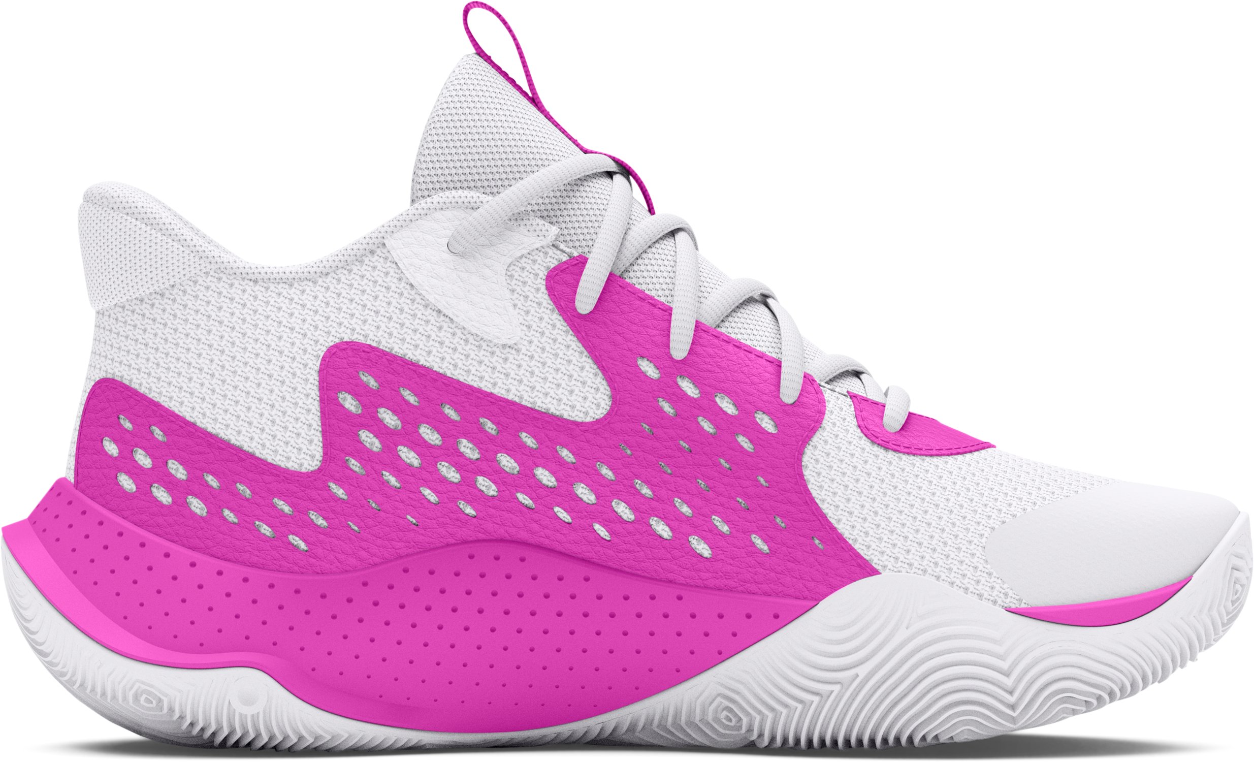 UA Jet '23 Grade School Basketball Shoes 17