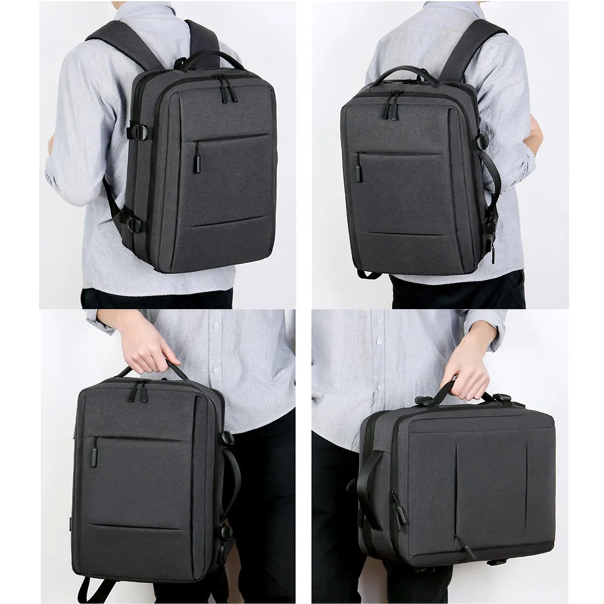 29 L Large Expandable Waterproof Business Travel Backpack 1