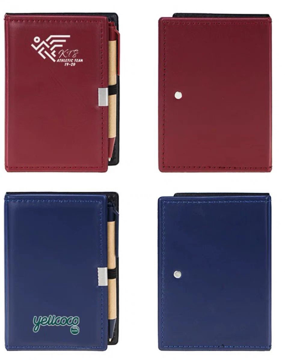 Journal with Pen and Sticky Notes inside 2