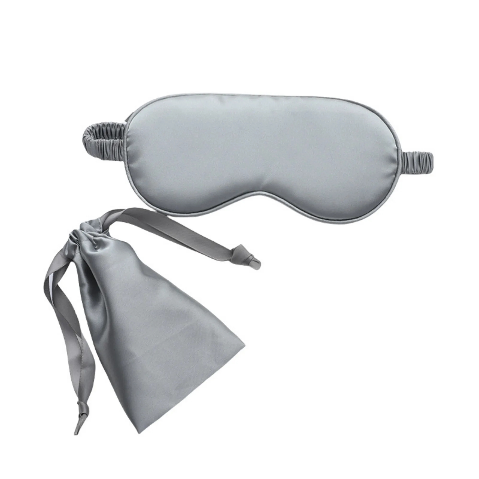 2 Piece Simulated Silk Eye Mask & Storage Bag Set 18