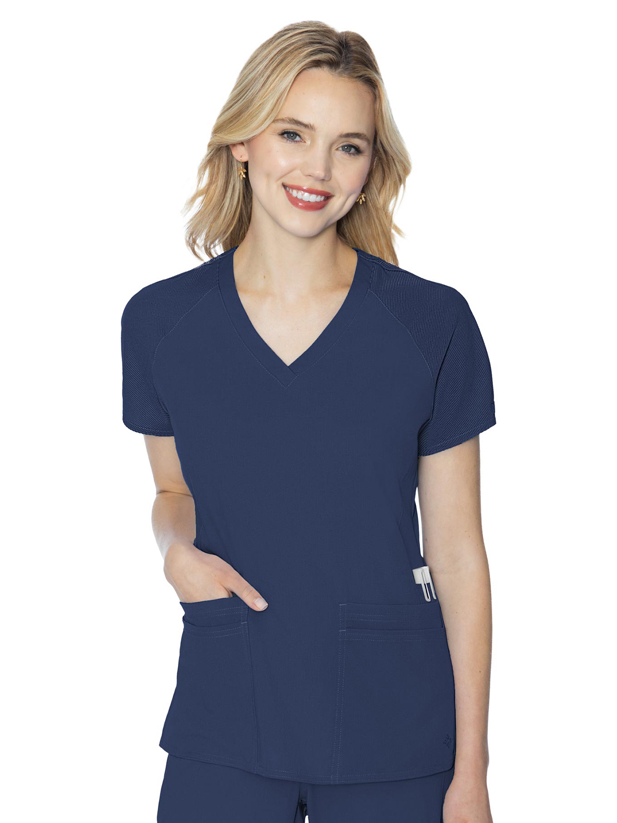 Med Couture - MC Touch - Women's 6-Pocket Raglan Sleeve Top 16