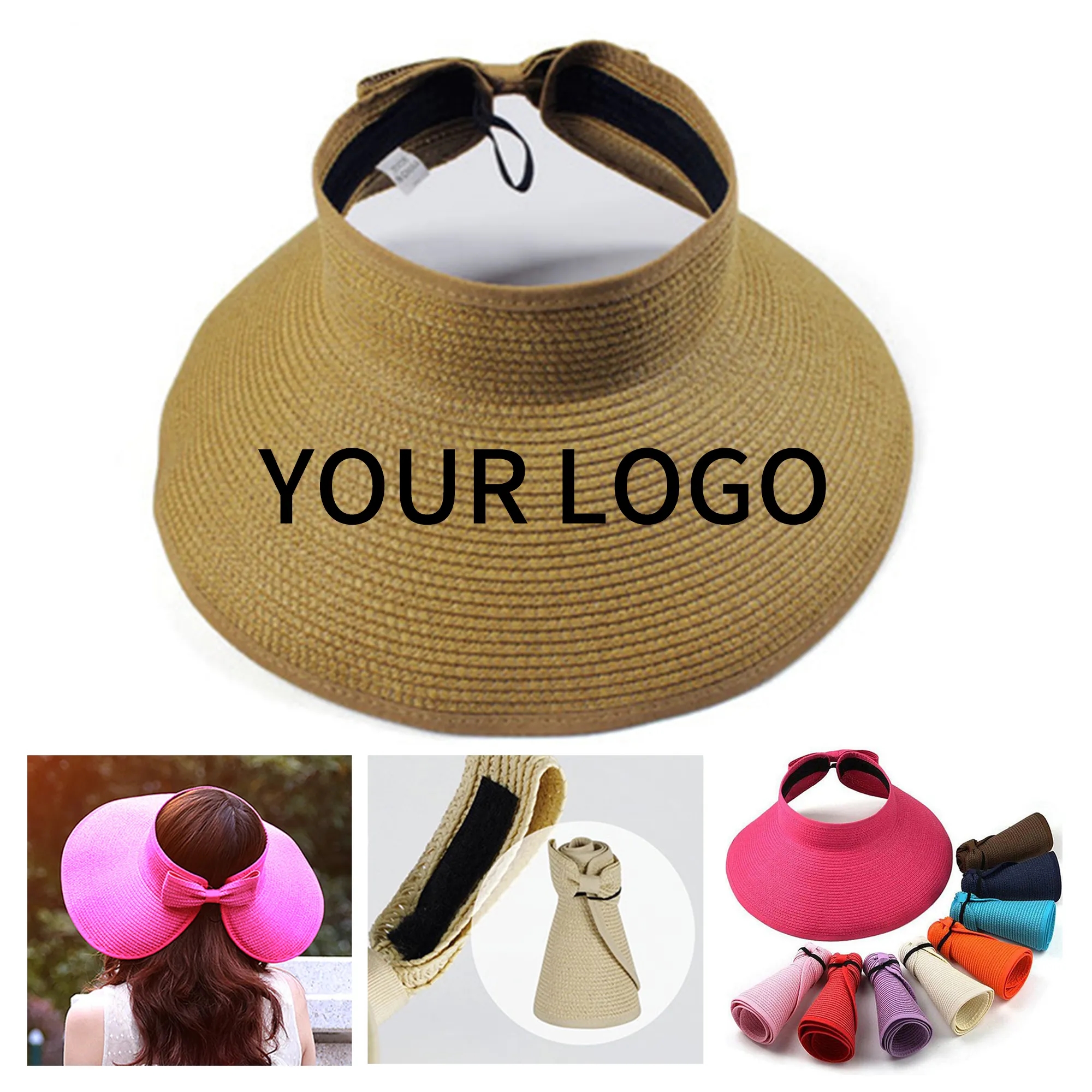 Straw Sun Visor 1