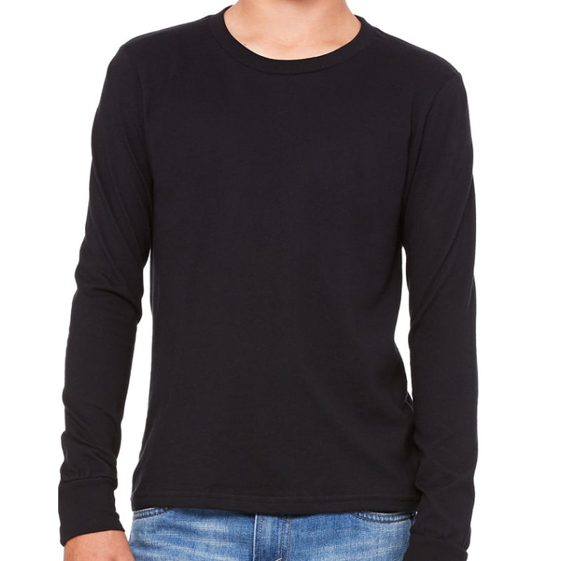 Bella Youth Jersey Long-Sleeve T-Shirt 7