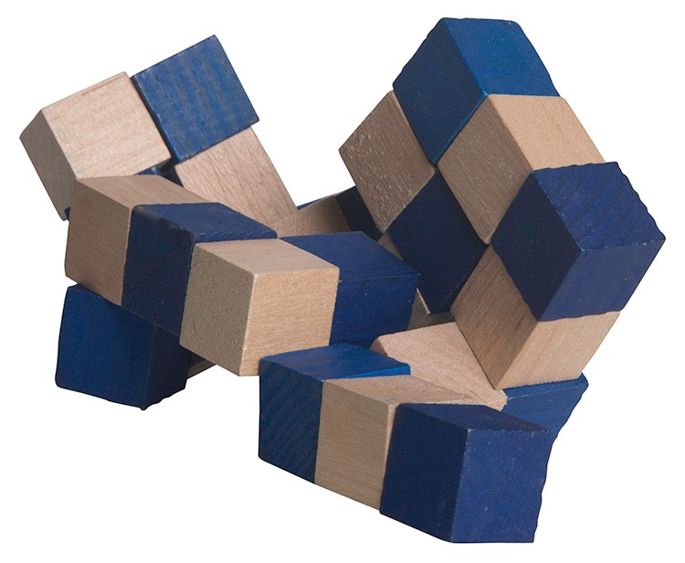 Wood Cube Puzzle 1