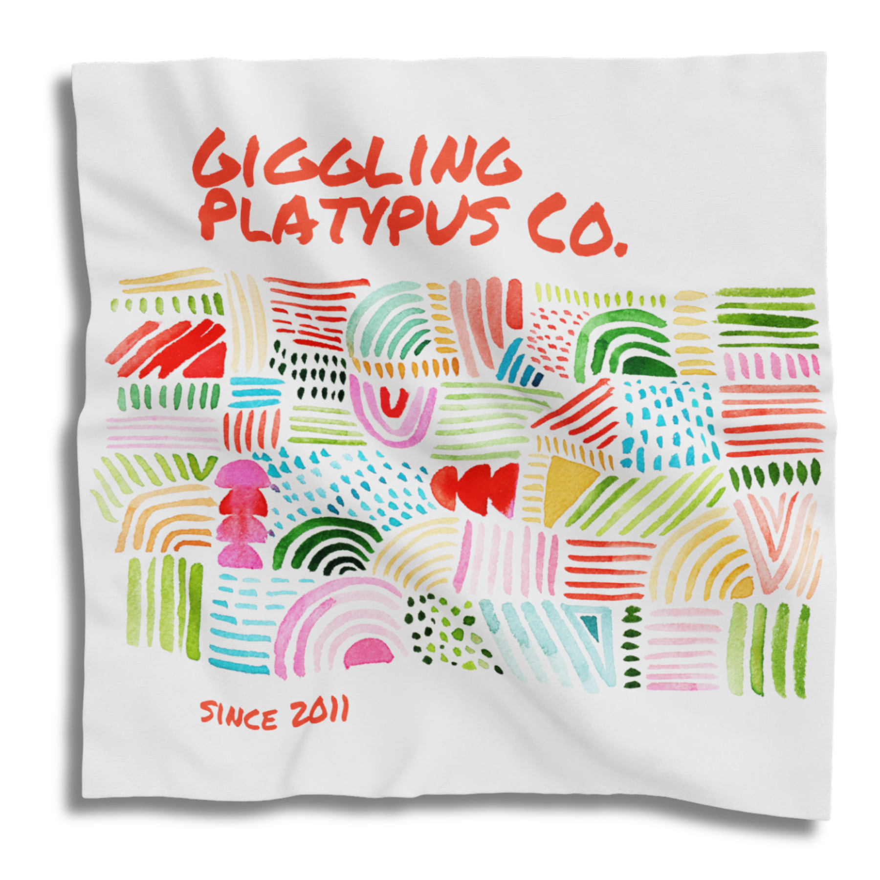 Bandana 27" x 27" Domestically Decorated Dye Sublimation