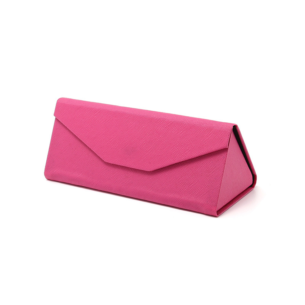 Solid Color Magnetic Folding Glasses Case 5