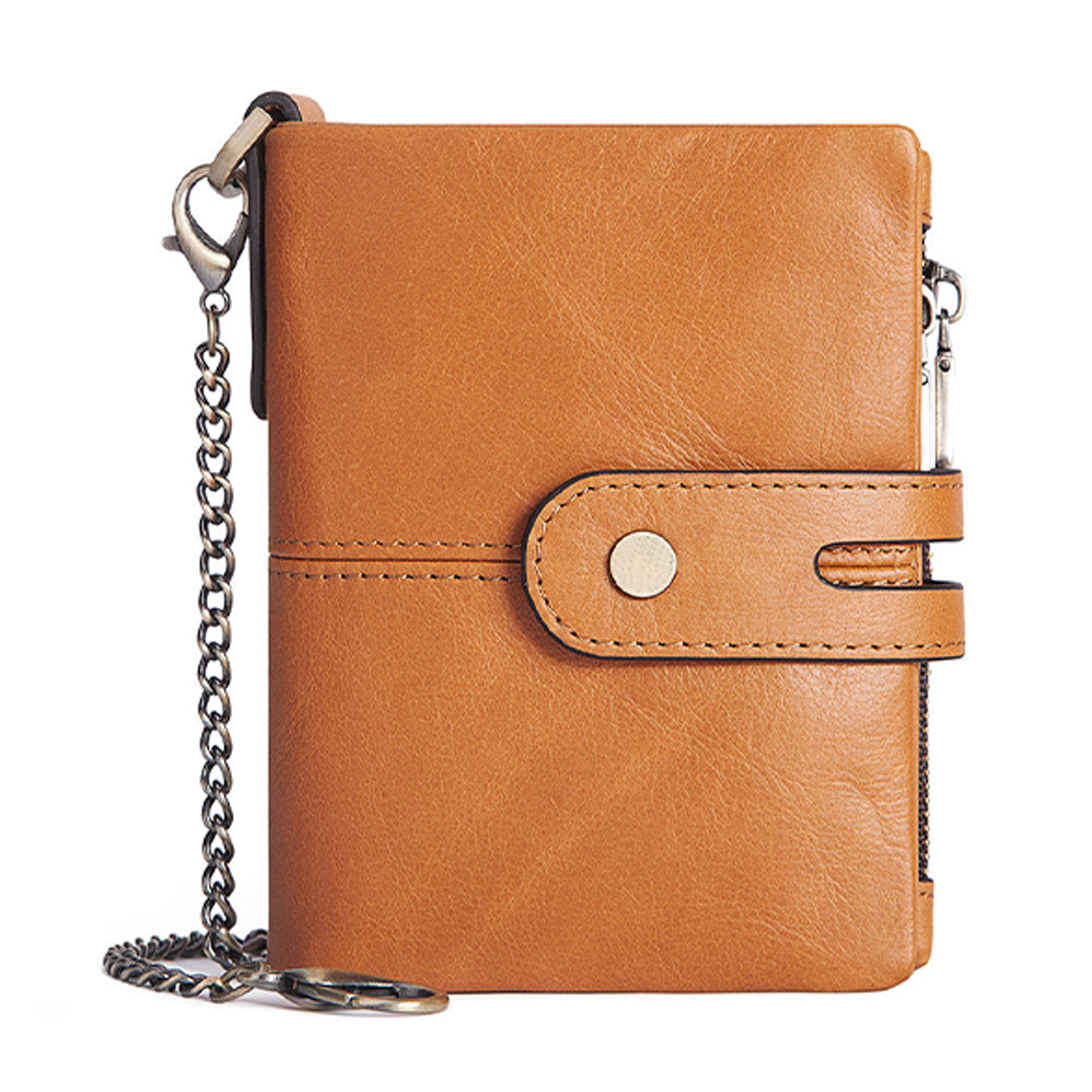 Anti Theft Genuine Leather Mens Wallet 1