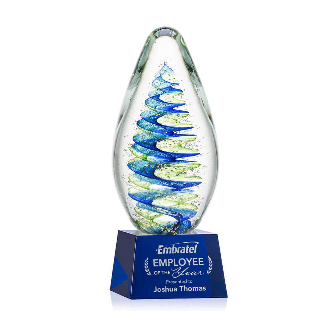 Jezebel Award on Robson Base - Blue 5