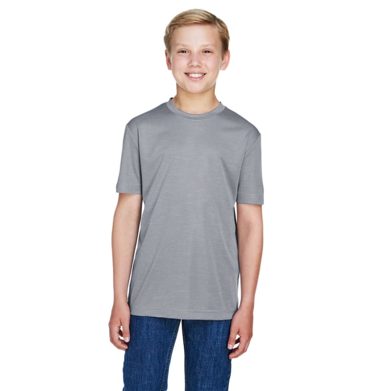Team 365 Youth Sonic Heather Performance T-Shirt 11