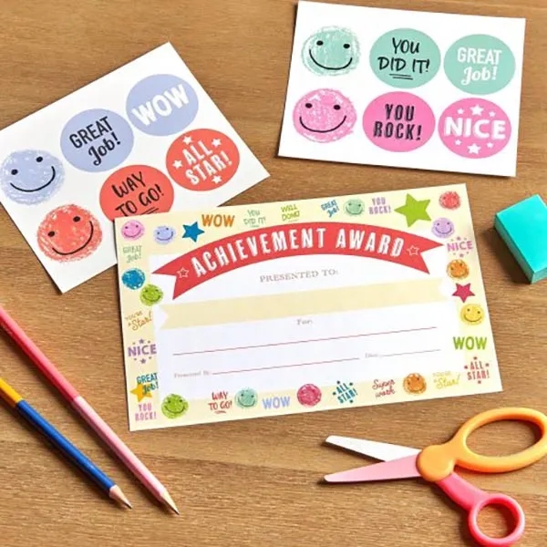 Set of 20 Gartner Studios Smile Achievement Awards 3