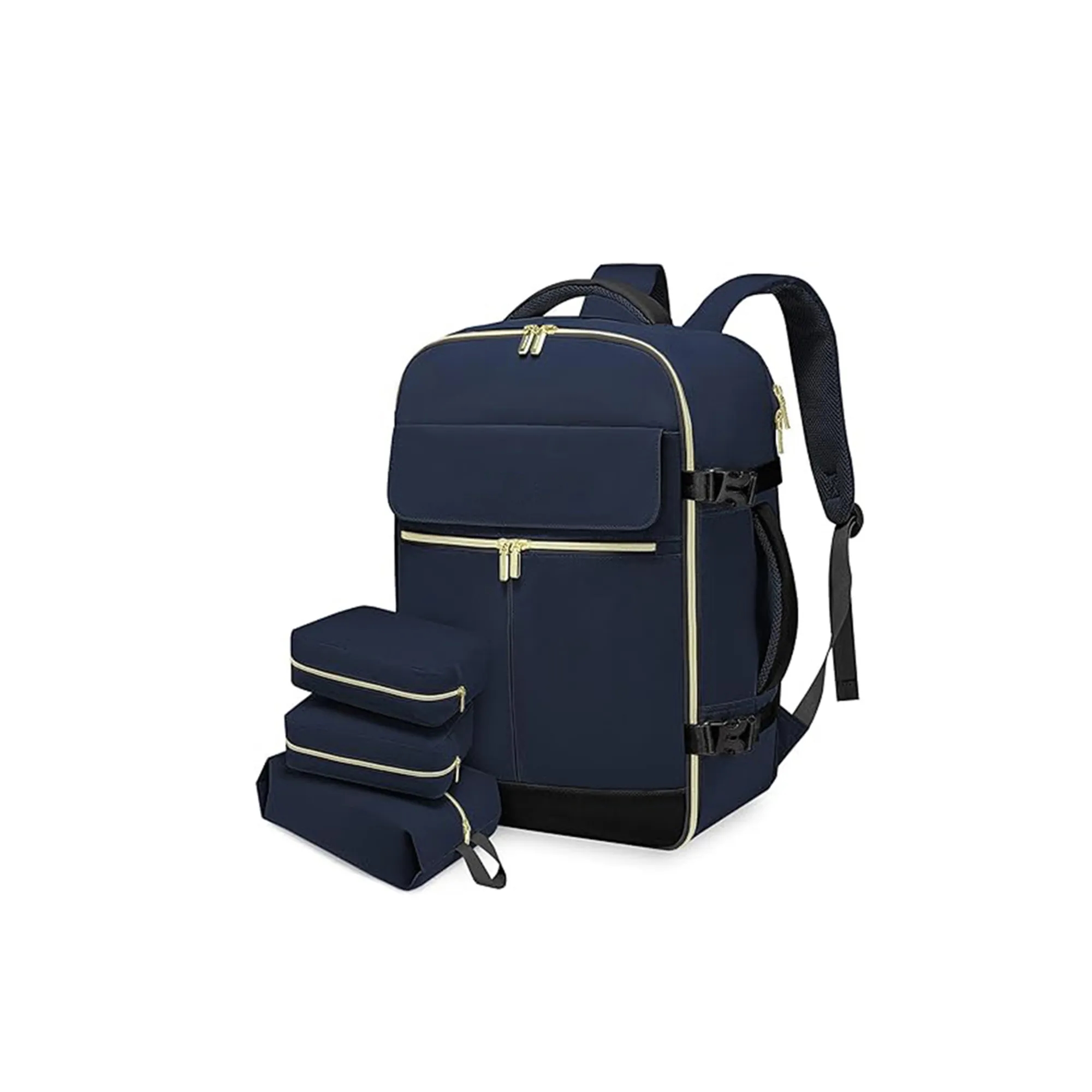 Large Travel Backpack with Three Cube Set 17