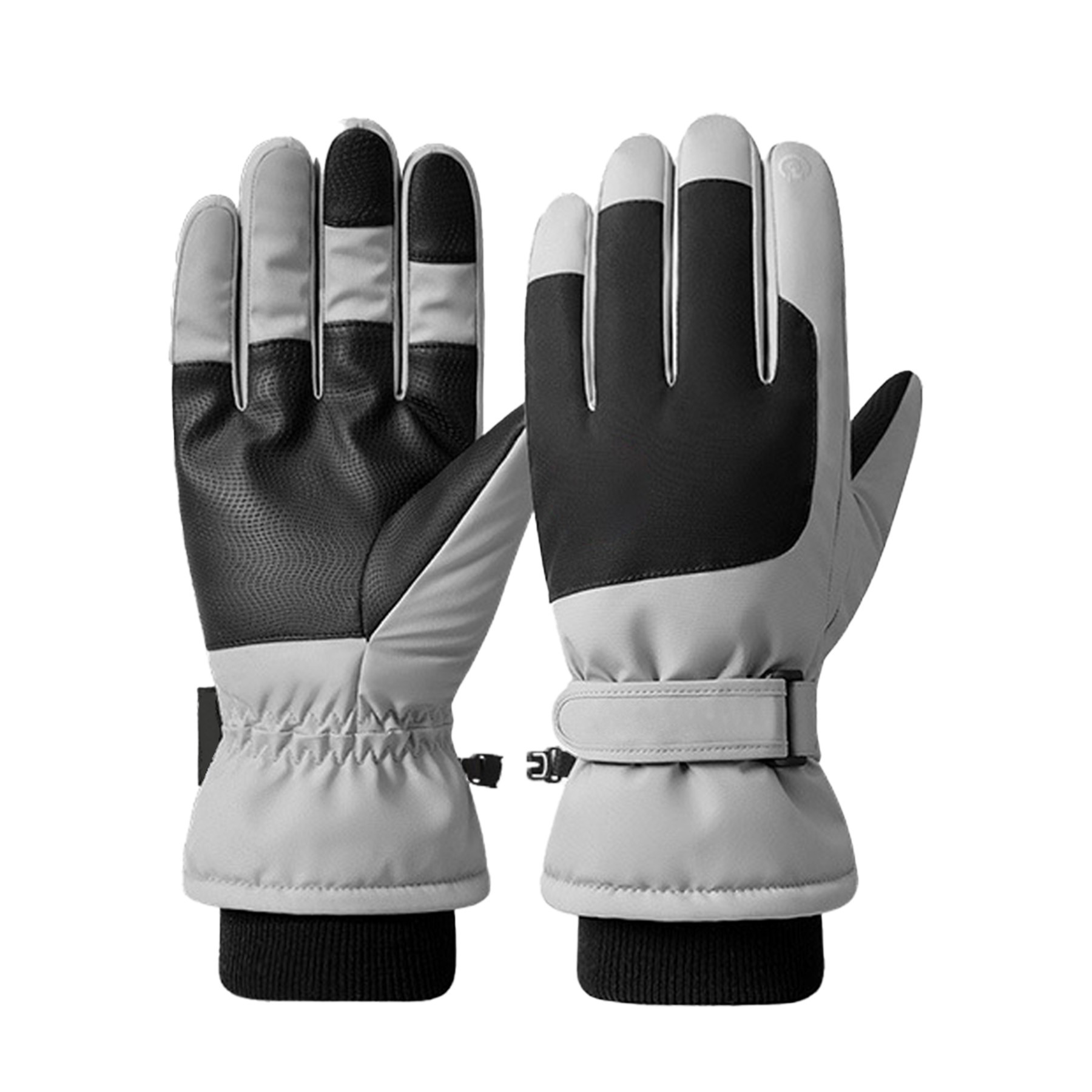 Fleece-Lined Ski Gloves 3