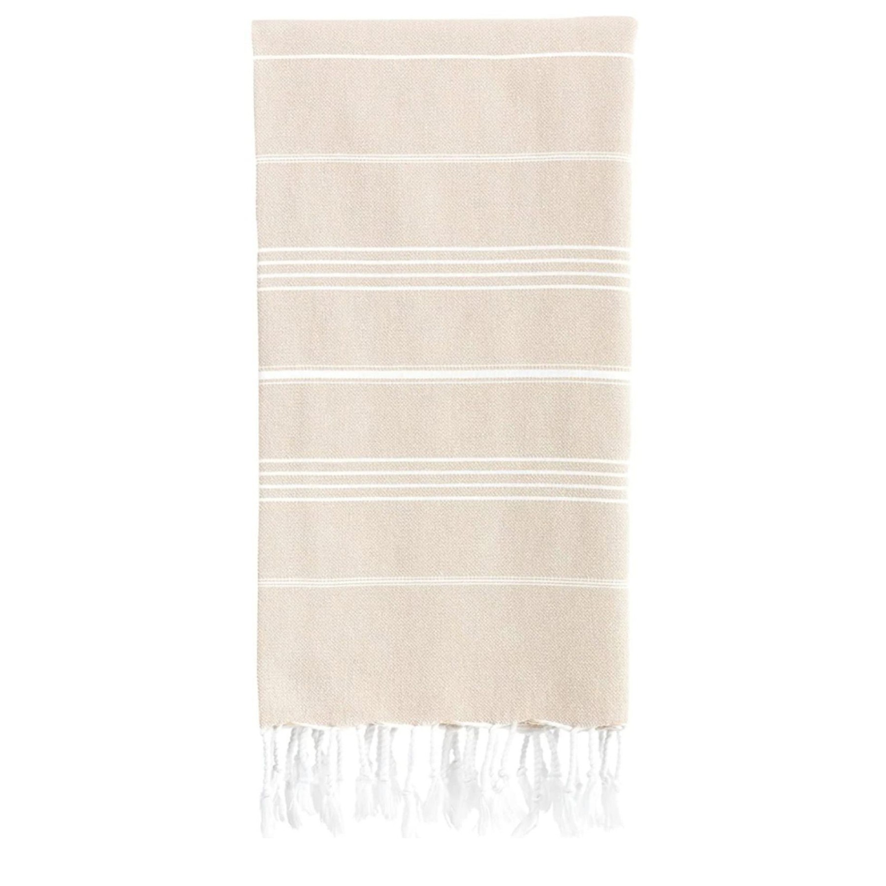 Cotton Turkish Tassel Beach Towel 1