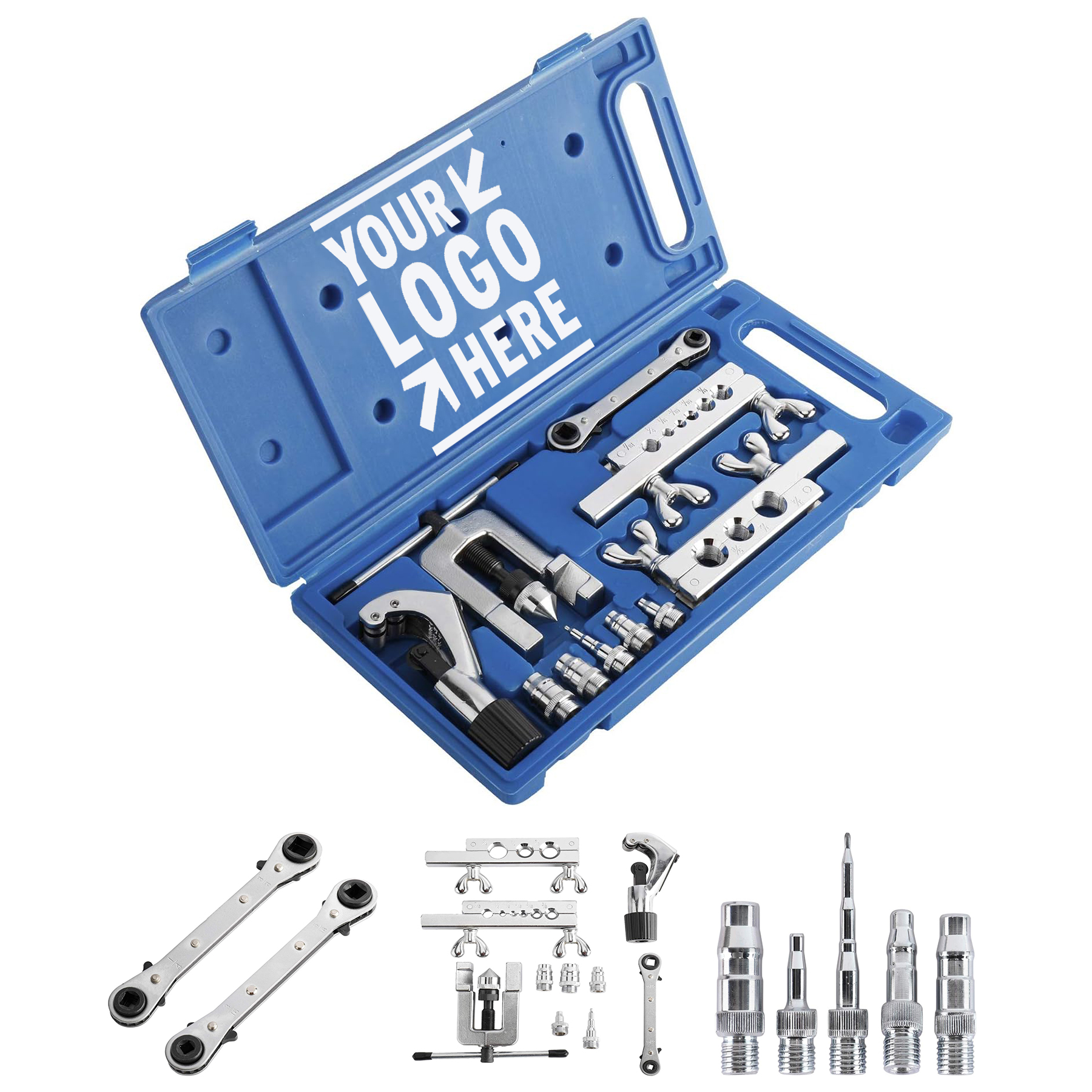 10 Pieces Swaging Tool Kit 1