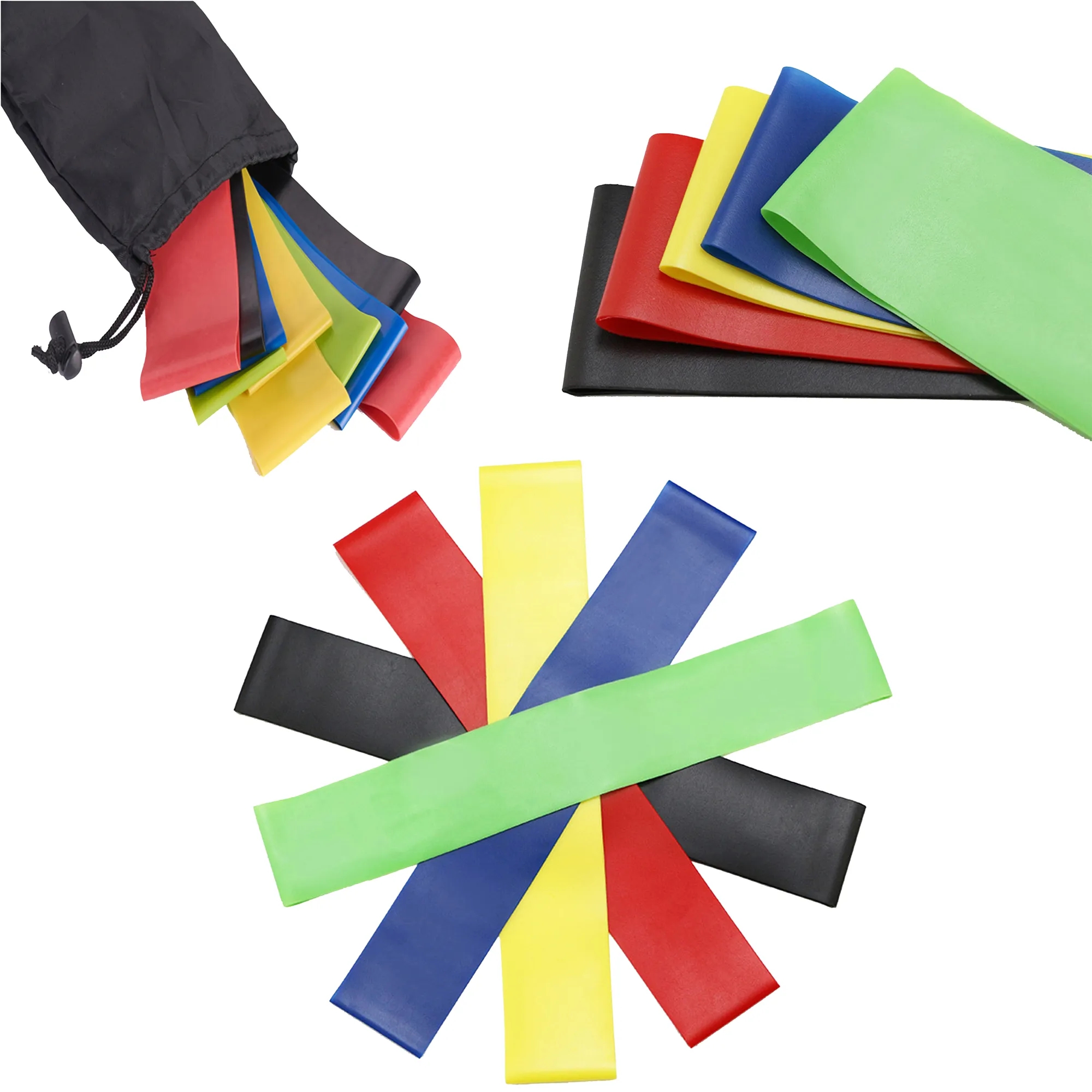 5-in-1 Fitness Resistance Belt MOQ 100PCS 2