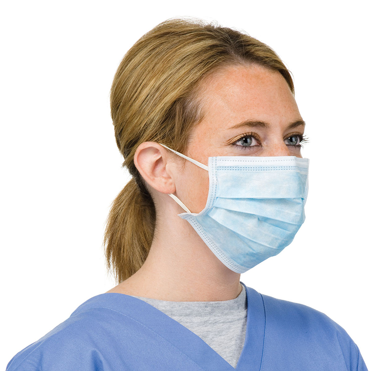 "Europa" 5 Piece Kit with 3-Ply Mask & Antiseptic Wipes in Zipper Pouch 20