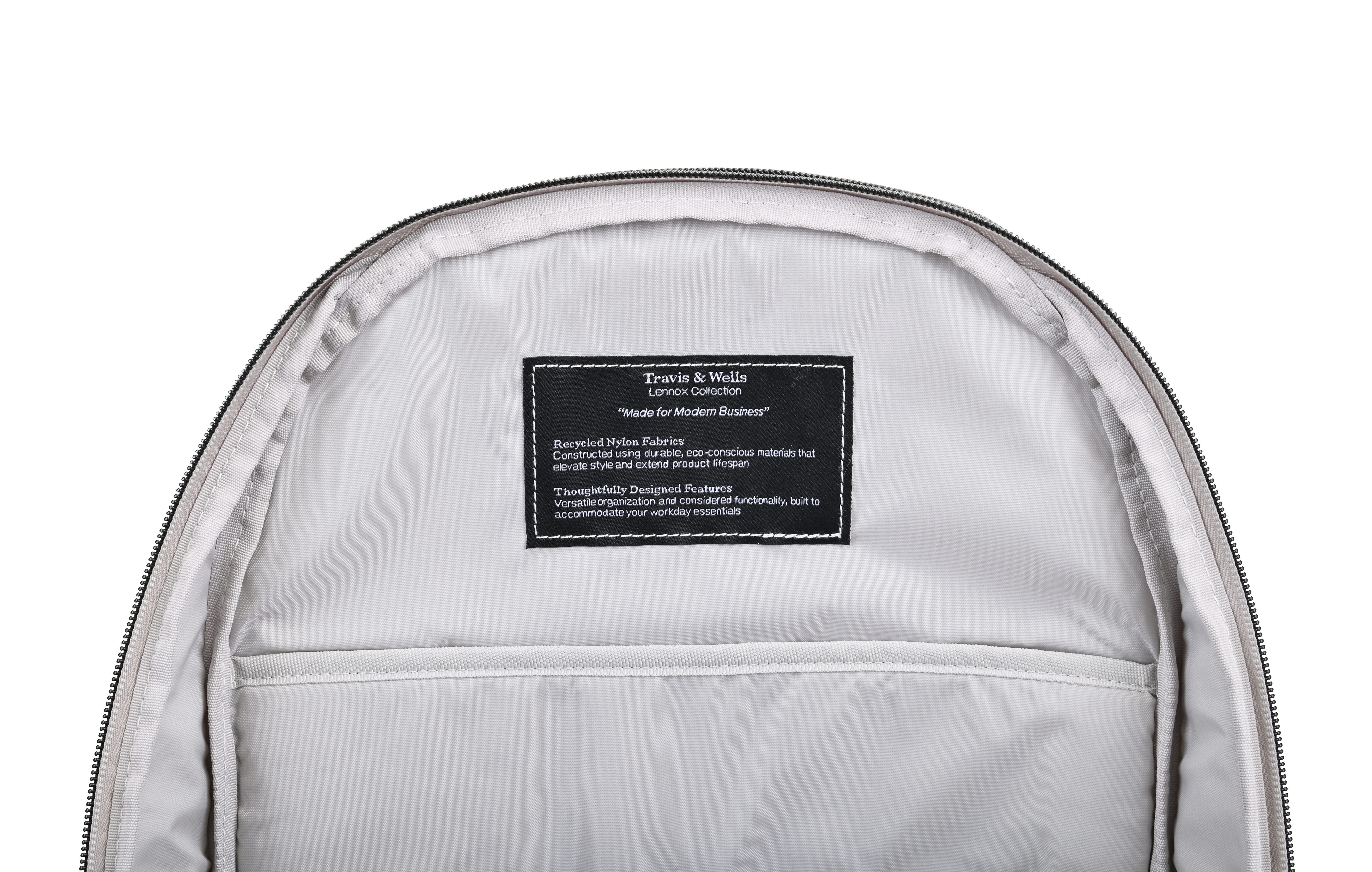 Travis & Wells® Lennox Recycled Nylon Laptop Backpack 31