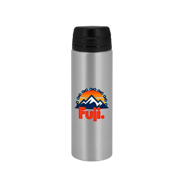 FastFlow Recycled Aluminum Bottle with Flip Lid, custom water bottle with logo imprint 73