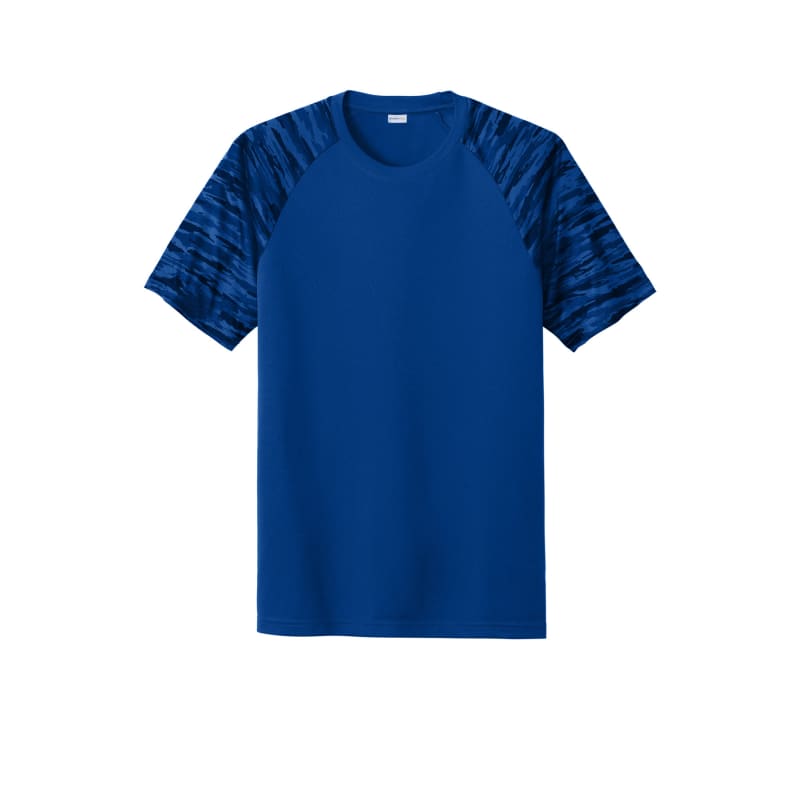 Sport-Tek Drift Camo Colorblock Tee 18