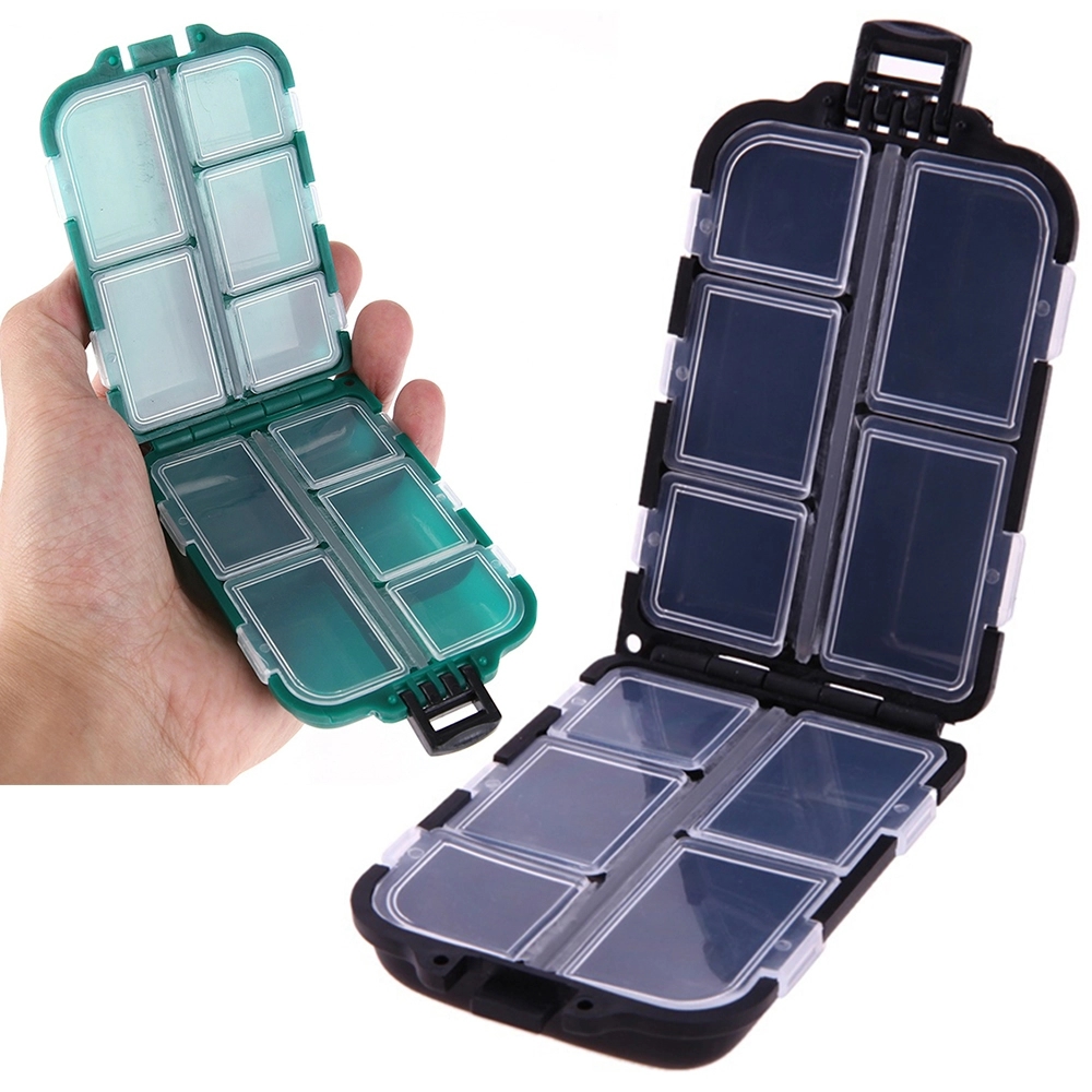 10 Compartments Fishing Tackle Organizing Box 2