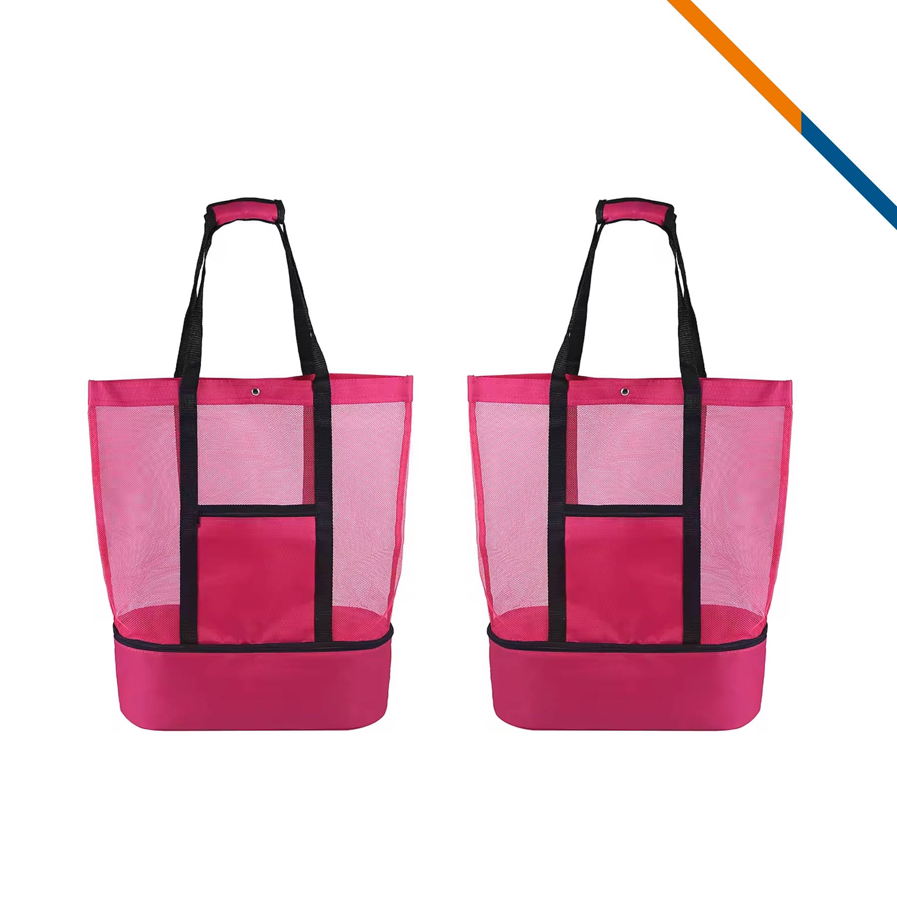 CoolSack 2in1 Mesh PEVA Cooler Tote Bag 5