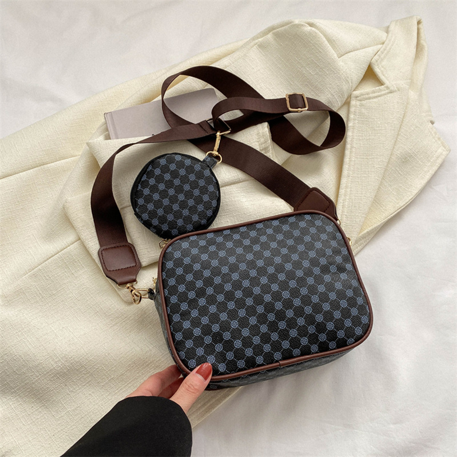 Girls Stylish Retro Printed Purse Bag 5