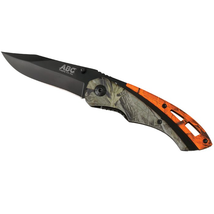 Blaze 2-Tone Hunter Camo Knife 4
