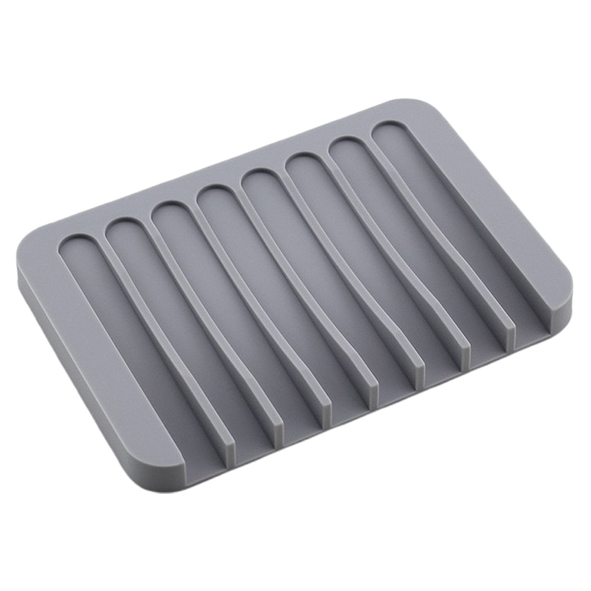 Silicone Bathroom Soap Shelving Saver Holder 12
