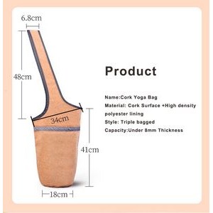 Cork Yoga Mat Bag 4
