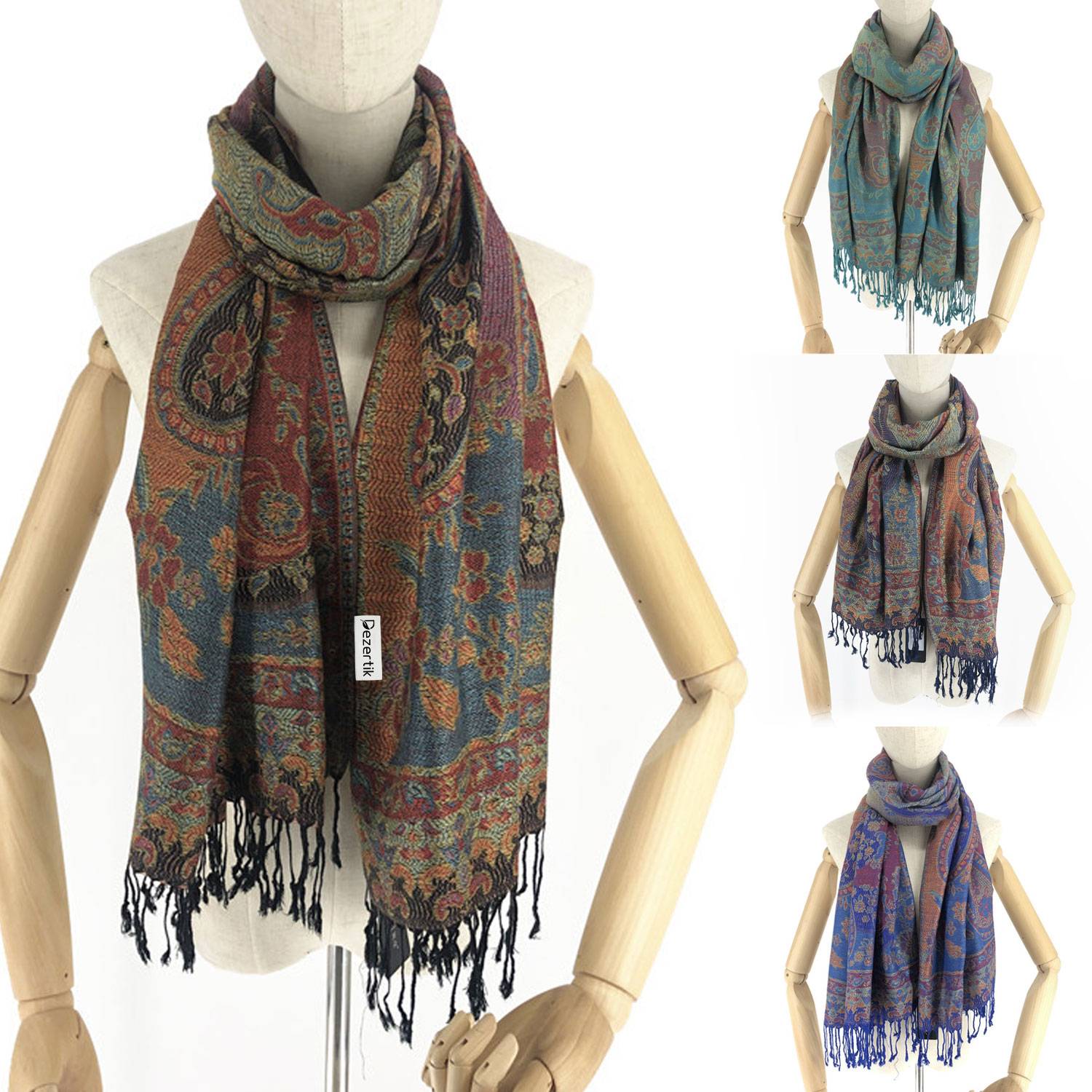 Lady's Turkish Scarf Shawl 2