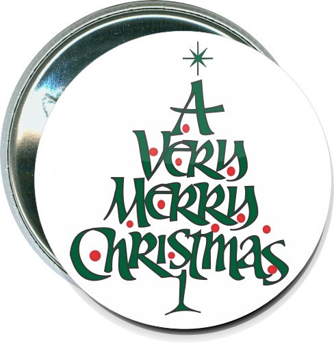 A Very Merry Christmas, Holiday Button 1