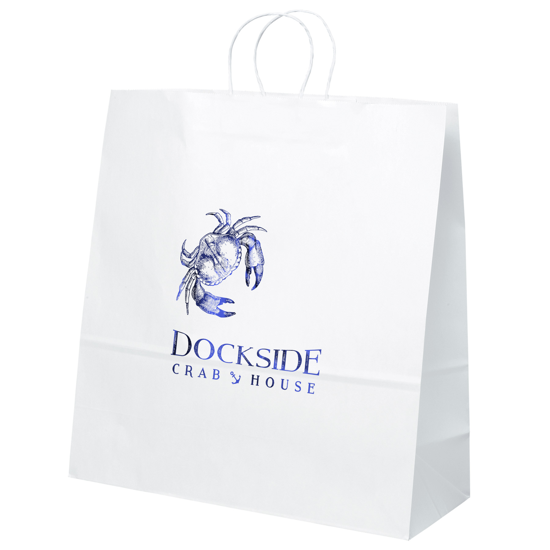 Duke - White Shopper - Foil Print 3