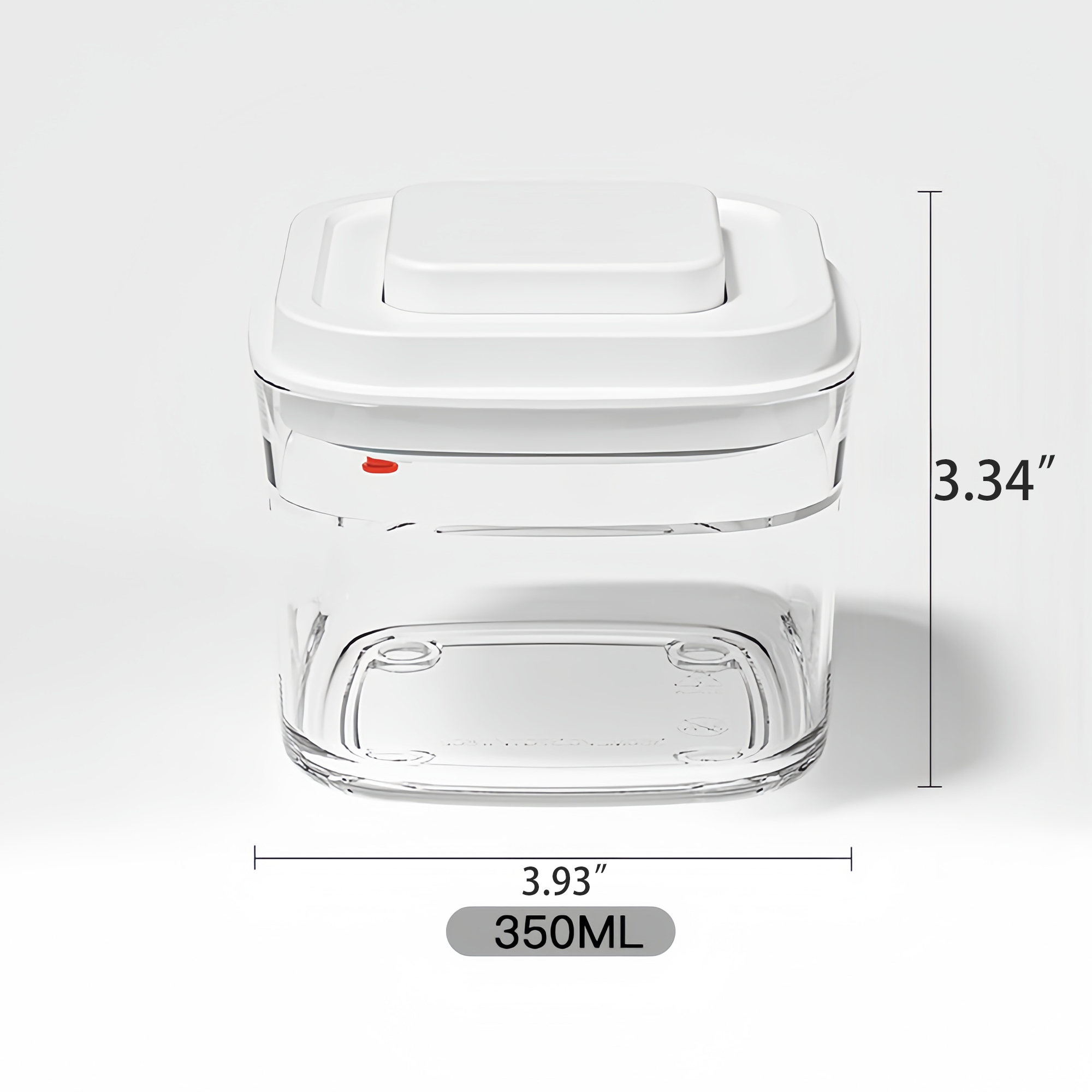 Square Push-Button Airtight Container 4