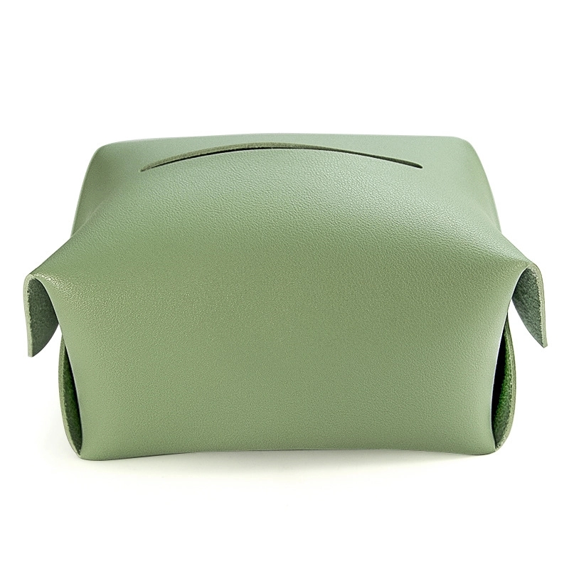 Foldable PU Leather Car Napkin Case & Restaurant Tissue Box 11