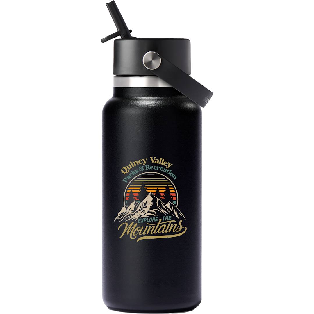 Hydro Flask® Wide Mouth w/ Flex Straw Cap 32oz 5