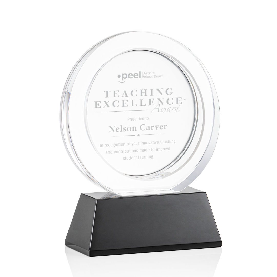 Templeton Award on Base - Black 3