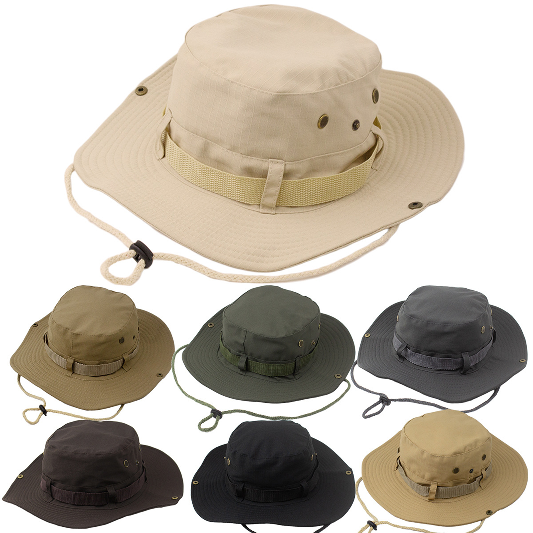 Foldable Bucket Fishing Hat 1