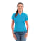 Women's MORENO TEXT MICRO SS POLO 492