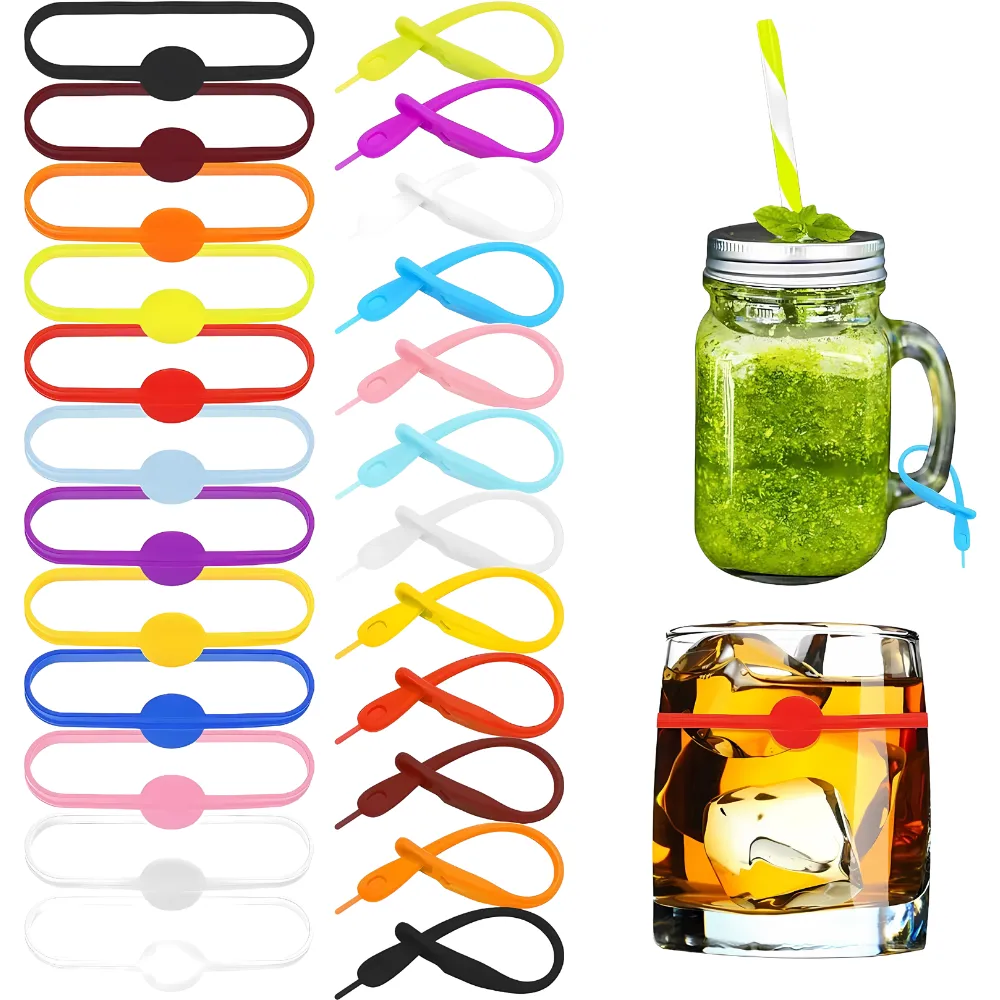 Silicone Wine Charms 1