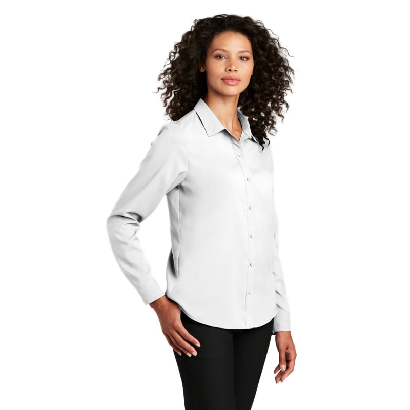 Port Authority Ladies Long Sleeve Performance Staff Shirt 29