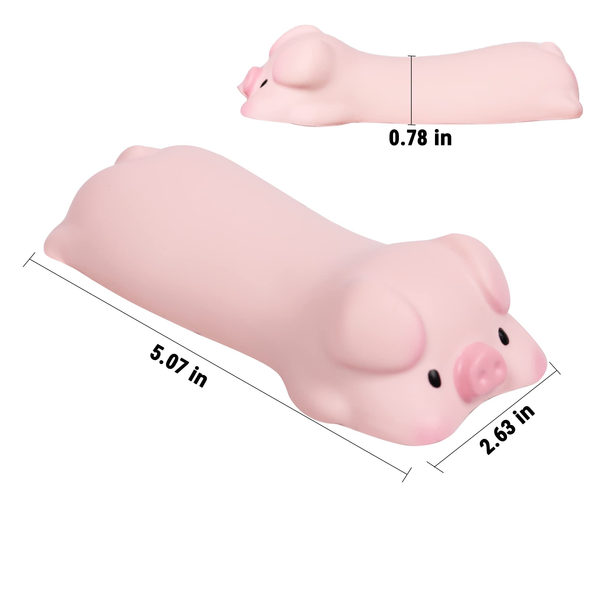Cute Ergonomic PU Wrist Rest for Computer and Mouse Use 7