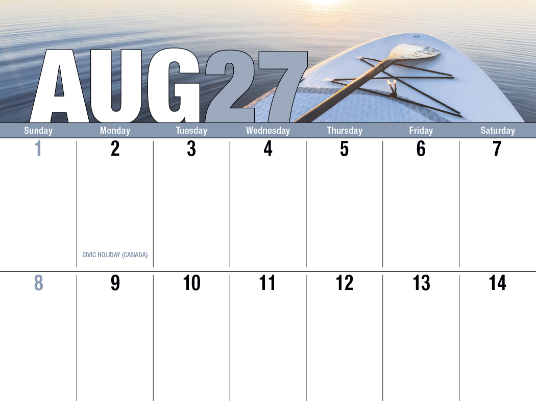 Good Value™ Seasonal Expressions Big Block - Stapled Calendar 59