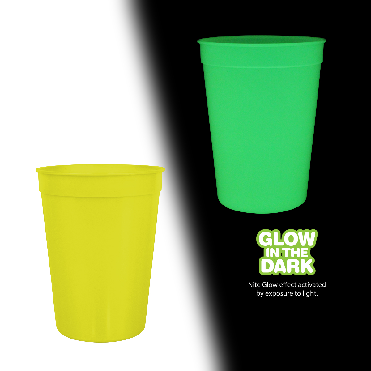 12 oz. Nite Glow Stadium Cup 2
